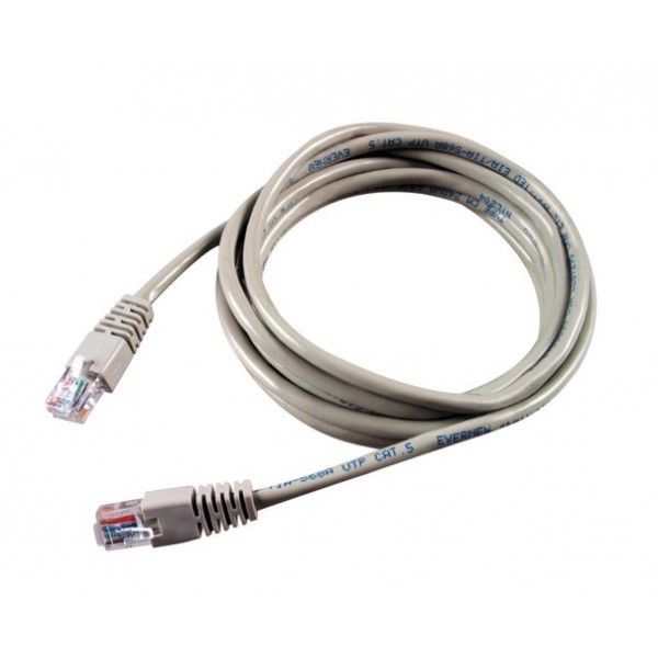 Cavetto utp a 8 conduttori, lunghezza 3m, provvist