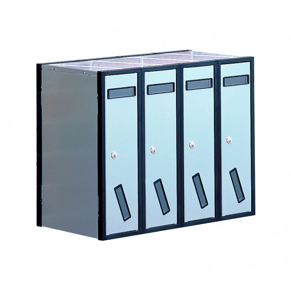 Cassellare per rivista da 4 cass.all.prev.silver