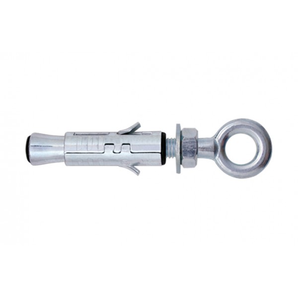 Tds tassello metallo d. 12 x 50 mm c/occhiolo forg