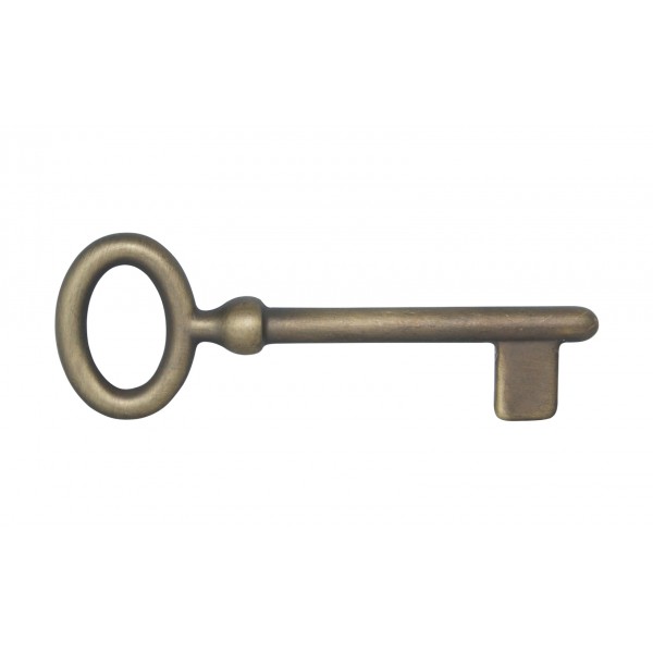 Chiave bronzo satinato opaco