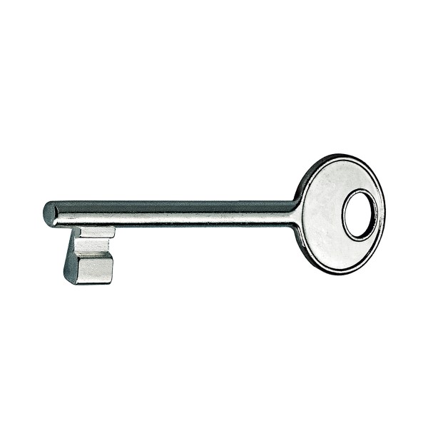 Chiave patent nichelato cifr. 3