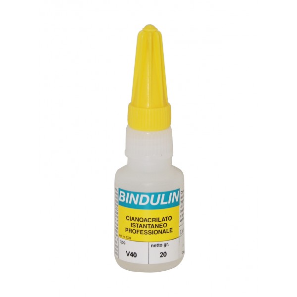 Bindulin - cianoacrilato v40 trasparente 20 g