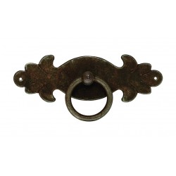 Maniglia pendente anello 115x50 mm ferro vecchio