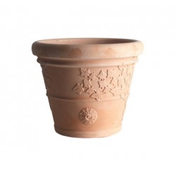 Vaso vite d80x48x66 cm. colore terracotta chiara