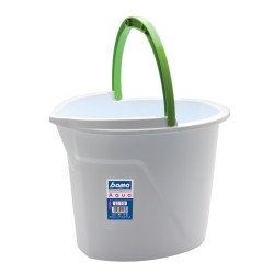 Secchio aqua 34,5x25x27,5cm 10 lt. colori ass.
