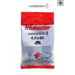 Vite truciolare tsp tx 4,5x60 inox a2 (25 pz)