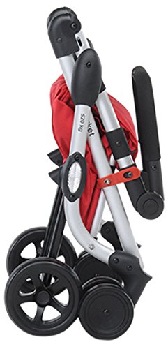 Carrello spesa Foppapedretti Go Up 110x48x40 cm rosso