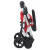 Carrello spesa Foppapedretti Go Up 110x48x40 cm rosso