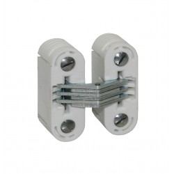 Cerniera invisibile x mobile 51x17,8mm bianco