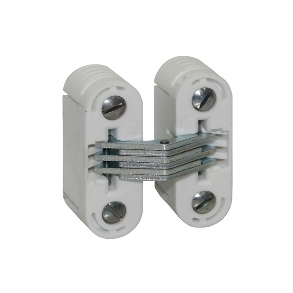 Cerniera invisibile x mobile 51x17,8mm bianco
