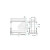 Cestello estraibile portabottiglie con due ripiani cromati 30 x 50 cm Inoxa 1102Y30