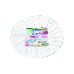 Tappeto soft rotondo d30 colore bianco