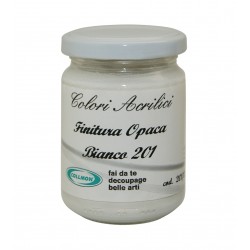 Colore acrilico bianco ml.125
