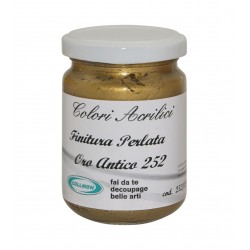 Colore acrilico oro antico ml.125