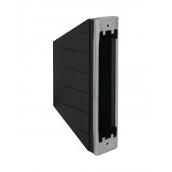Cassetta interasse 165mm plastica nero