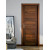Maniglia Hoppe Santiago placca interasse 90 mm ottone bronzato per porte da interni