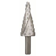 Svasatore a gradini hss d. 4/20 mm l. 70,5 metallo
