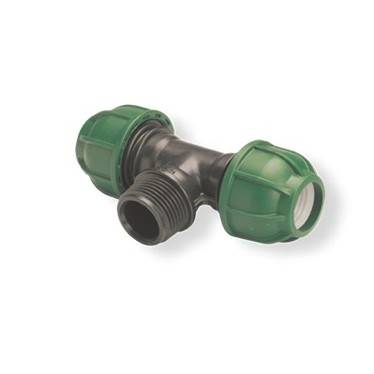 Giunto a &quot;t&quot; filetto d. 25 mm 3/4&quot; maschio
