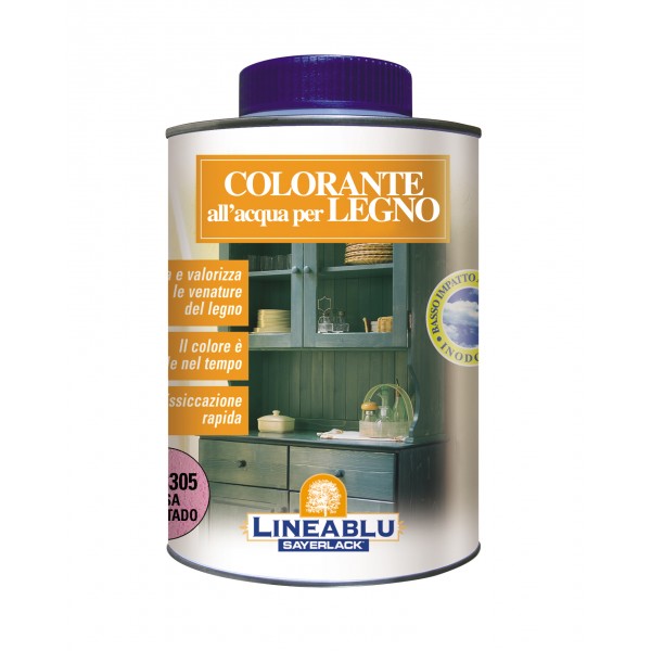 Colorante all acqua interno wenge  lt. 0,5