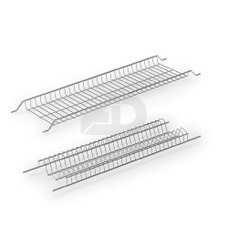 Kit scolapiatti e bicchieri in filo tondo inox per...
