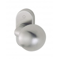 Pomolo fisso acc. d. 45 inox satinato (f69)