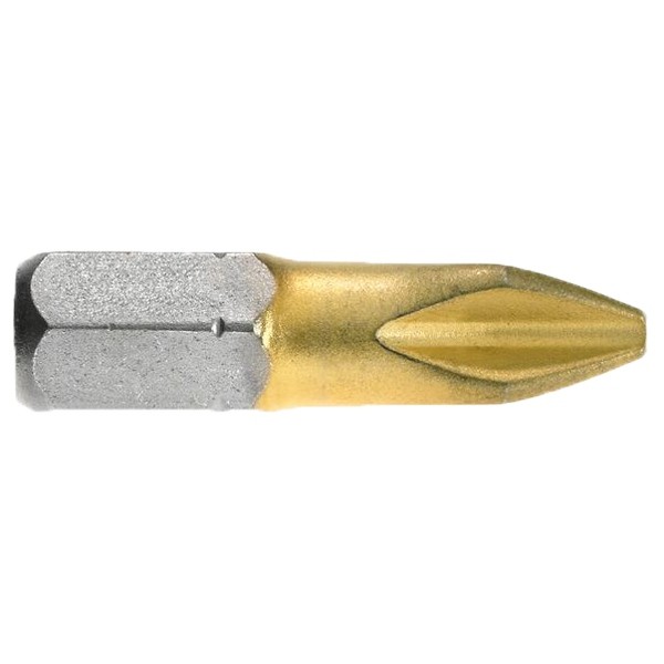 Set inserti tin phillips ph1 attacco 1/4&quot; (3 pz)