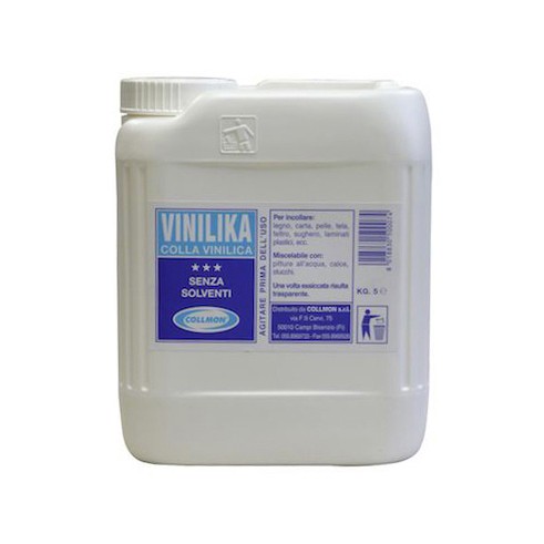 Collmon - vinilika adesivo d2 trasparente 5 kg