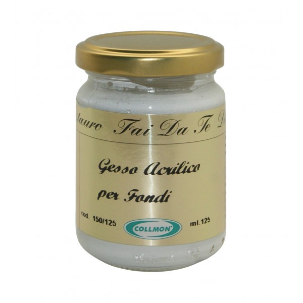 Gesso acrilico x fondi ml.125