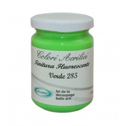Colore acrilico ml.125 fluorescente verde