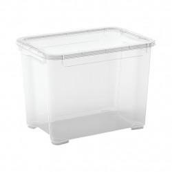 Contenitore T box S 26,50x38x28,50 cm trasparente Kis...