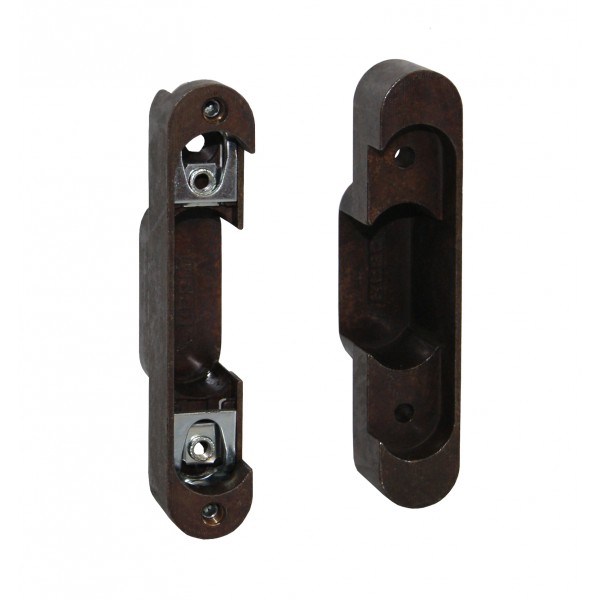 Base regolazione per art.829 91,8x17,7 acc. bronz.