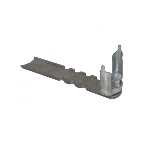 Sup. cuscinetto tipo "g" d. 40x120mm ferro zincato