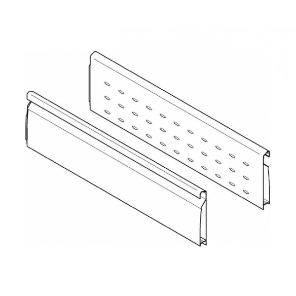 Boxside a dp.parete mm.500 grigio(7037)