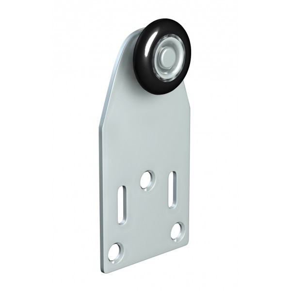 Carrello in acciaio con ruota diametro 24 mm Omge 159