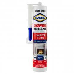 Silicone sigillante per camino e stufa Bostik D2025...