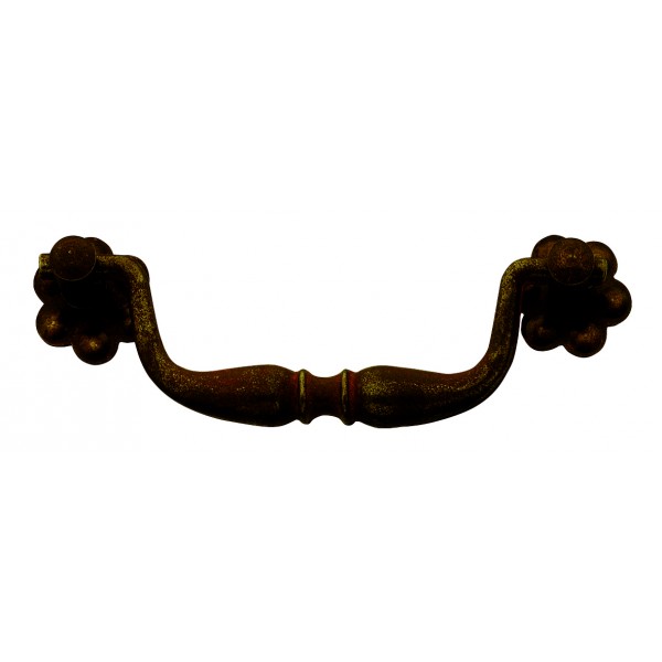Maniglia int. 84 / 110x40 mm ferro vecchio