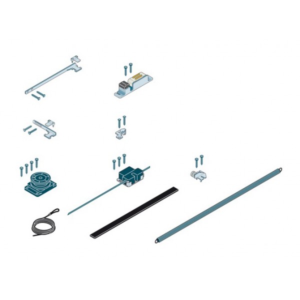 Kit chiusura scorrevole automatica Koblenz 08802 per controtelai