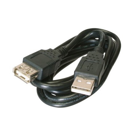 Cavetto usb 2.0 con spina tipo a e presa tipo a, l