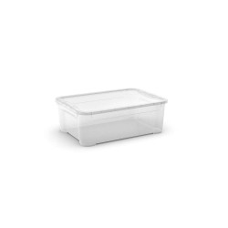 Contenitore T box M 39x55,50x19 cm trasparente Kis 8653