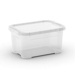 Contenitore T box L 39x55,50x28,50 cm trasparente Kis...