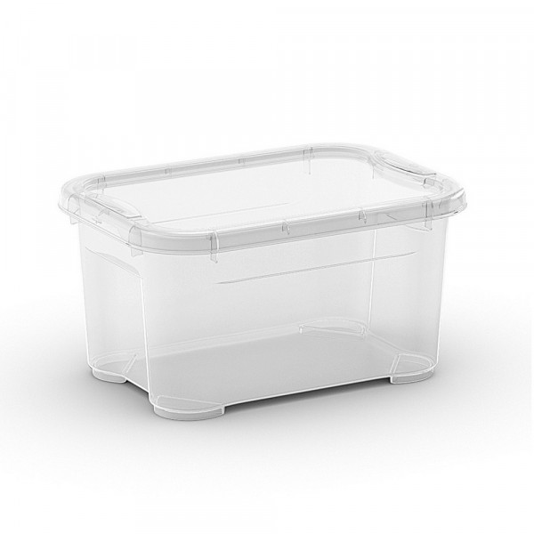 Contenitore T box L 39x55,50x28,50 cm trasparente Kis 8654