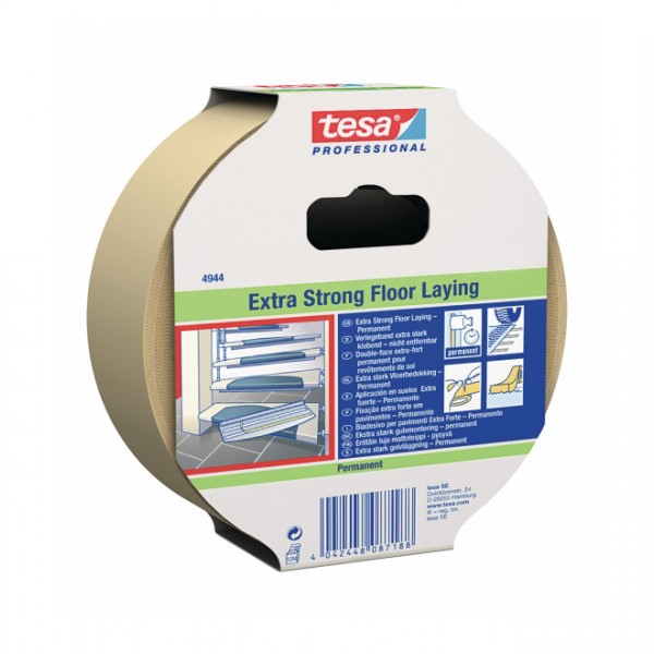 Biadesivo per pavimenti extra-forte 25x50