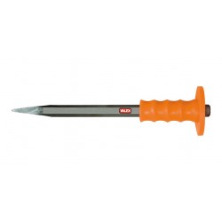 Scalpello a punta lung. 350 mm c/protezione