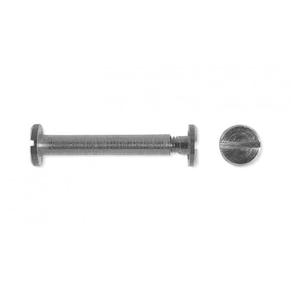 Viti cannocchiale ott. nichelate mm.30