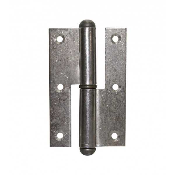 Cerniera pomella bq 100x65 acc. ferro lucido dx