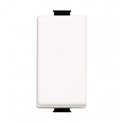 Fp matix - pulsante 1polo 10a no colore bianco