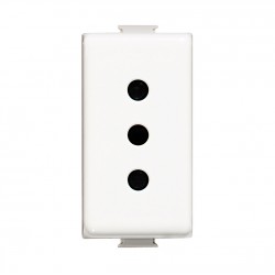 Fp matix - presa 2p+t 10a colore bianco