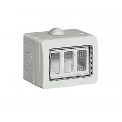 Kit - custodia magic idrobox 3p ip55 colore grigio
