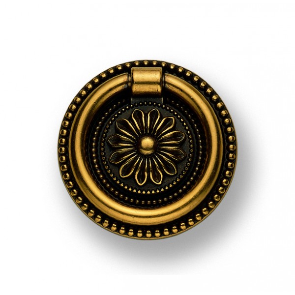 Maniglia pendente anello d. 39 mm oro di valenza