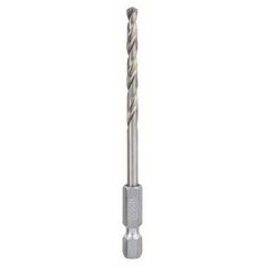 Punta hss-g d. 4 mm l. 43 / 88 mm 1/4&quot; metallo